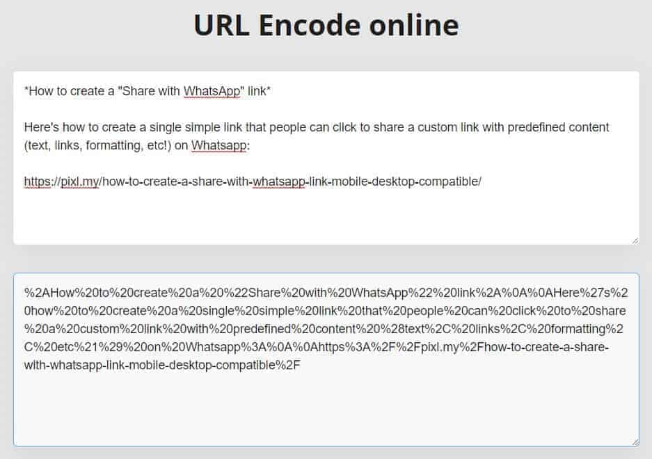 url encode for email